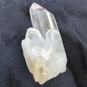 Quartz Crystal LG028 - Large  Triple Point Cluster 2.75x2x1